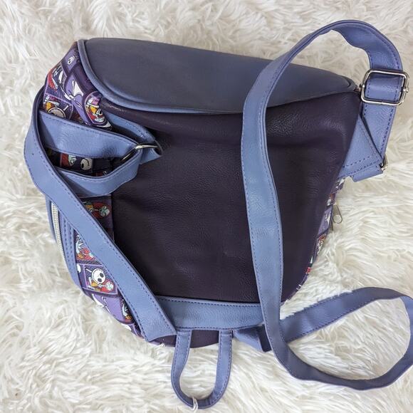 Loungefly x Nightmare Before Christmas Jack and Sally Valentine Mini Backpack - Picture 4 of 6